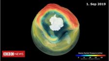 2019 ozone hole could be smallest in three decades