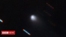First measurements of 'interstellar comet'