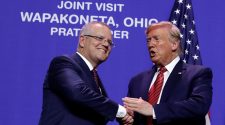 Trump visits Ohio factory with Australia's prime minister, touts economy
