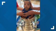 Stanley Cup surprises children at SSM Health Cardinal Glennon Children’s Hospital