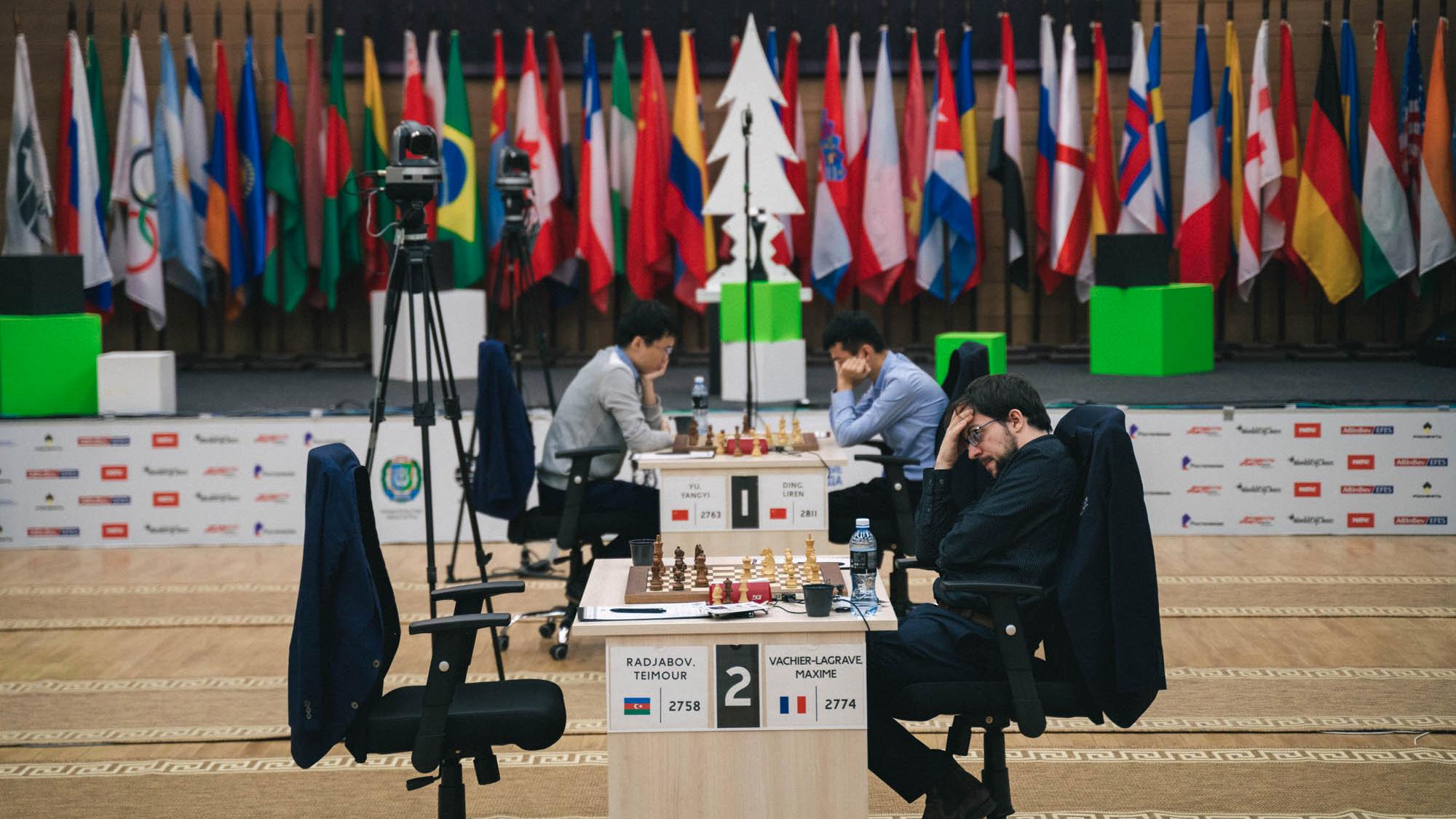 FIDE Chess World Cup Semifinals Start With Draws News For Tomorrow