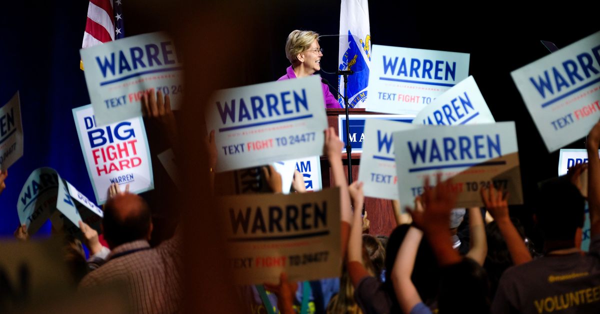 Elizabeth Warren at New York City rally: “Corruption is breaking our democracy”