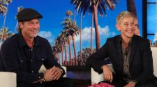 Ellen DeGeneres discovered Brad Pitt sitting in her audience