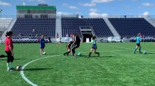 Hartford Athletic hosts girls soccer clinic, charity match, for women in technology