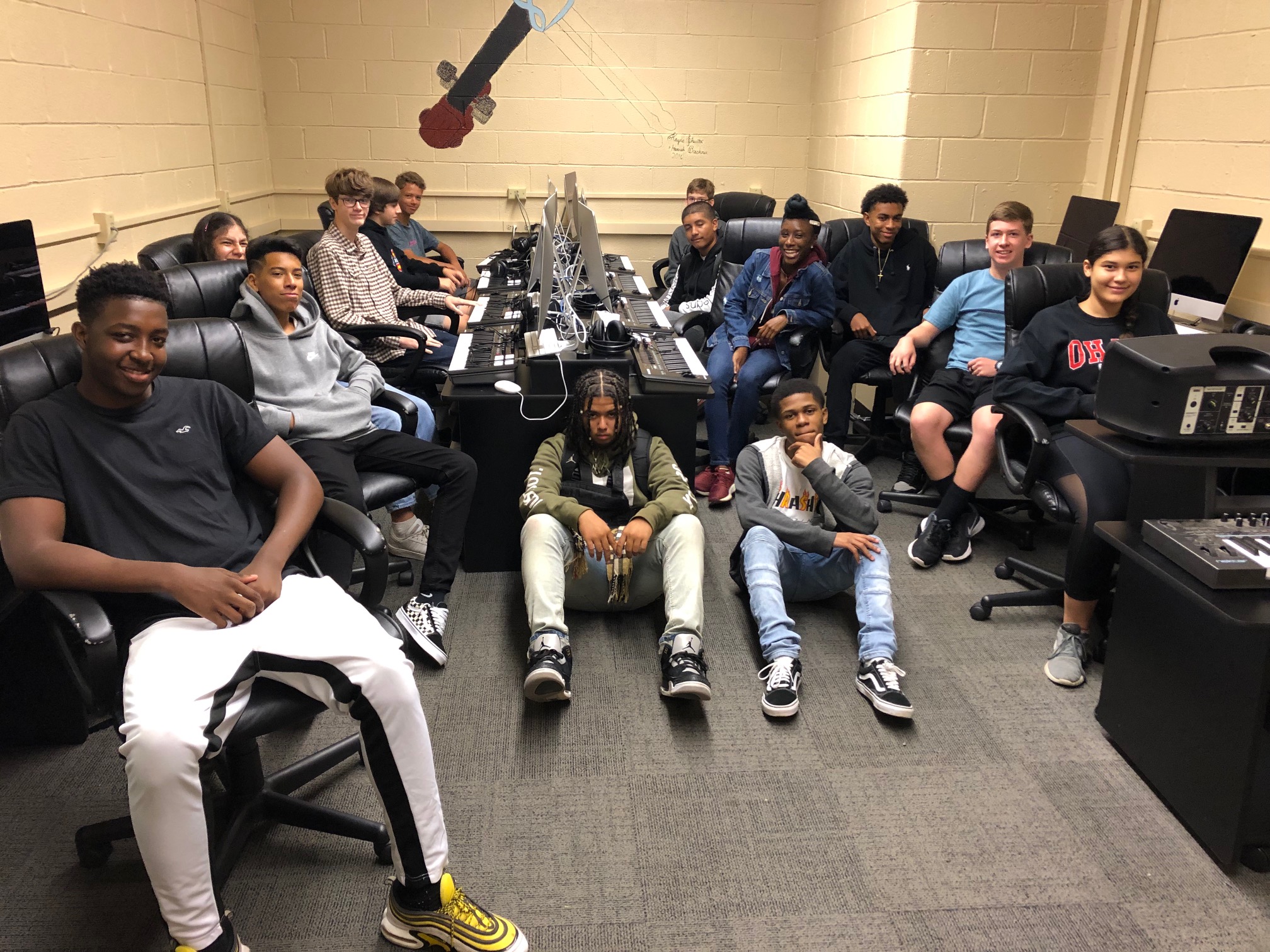 PHOTOS: Columbia High Music Technology Lab Updated & Expanded Over Summer 2019 Break