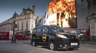 World-famous black cabs go green with launch of fully electric vehicle