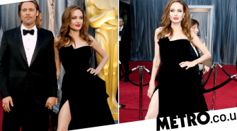 Angelina Jolie recalls breaking the internet in iconic Oscars 2012 dress