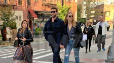 Liam Hemsworth Holds Hands with Mystery Girl in NYC