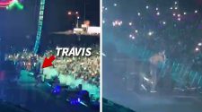 Travis Scott Falls During Rolling Loud Festival and Injures His Knee