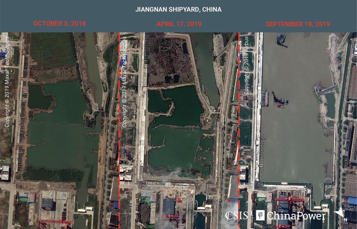 Exclusive: Satellite images reveal China's aircraft carrier 'factory,' analysts say