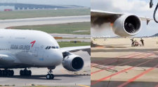 Breaking: Asiana Airlines Airbus A380 Catches Fire At Seoul Airport