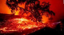 Kincade Fire: Hundreds evacuated as wildfire explodes to 10,000 acres