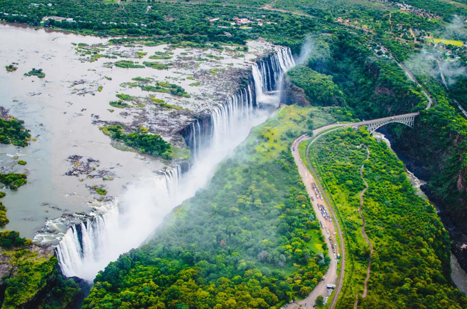 Victoria Falls in Africa is photographed a lot, especially the crazy Devil's Pool.