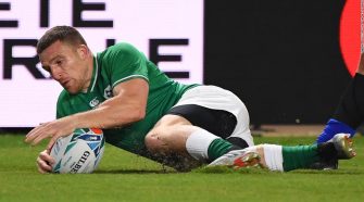 Ireland reaches Rugby World Cup quarterfinals as Typhoon Hagibis hits host nation