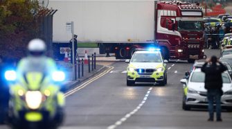 Driver in UK truck deaths charged with 39 manslaughter counts, conspiracy to traffic people