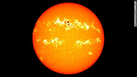 Why does the sun get sunspots?