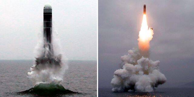Earlier this month, North Korea test-fired an underwater-launched ballistic missile, its first such test in three years.