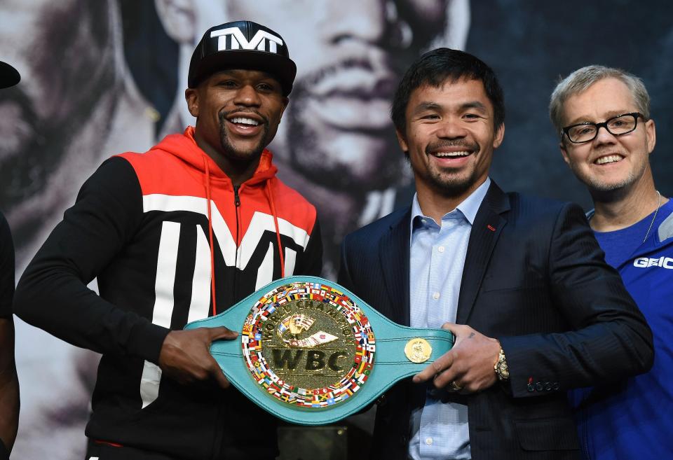 Floyd Mayweather and Manny Pacquiao are previous pound-for-pound kings