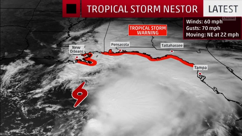 Danger Brewing in the Gulf: Tropical Storm Nestor Forms