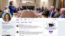Trump tweeted a photo attacking Nancy Pelosi. She made it her Twitter cover photo.