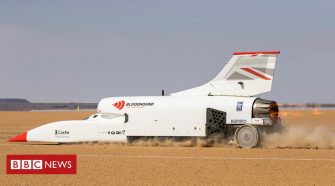 Bloodhound goes faster still at 491mph