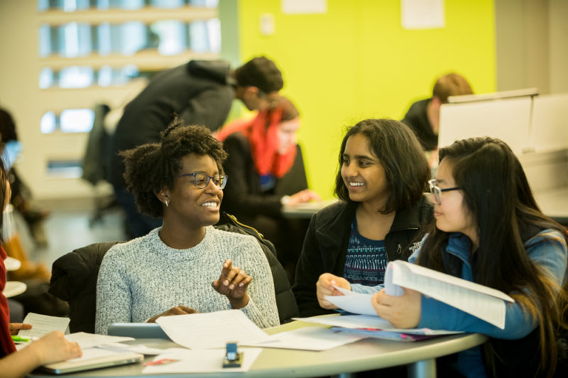 The Center for Inclusive Computing will utilize the expertise of Northeastern faculty and recruit a set of technical consultants from other universities with first-hand experience in the best practices that have shown to narrow the gender gap in computing. Photo by Liz Linder.