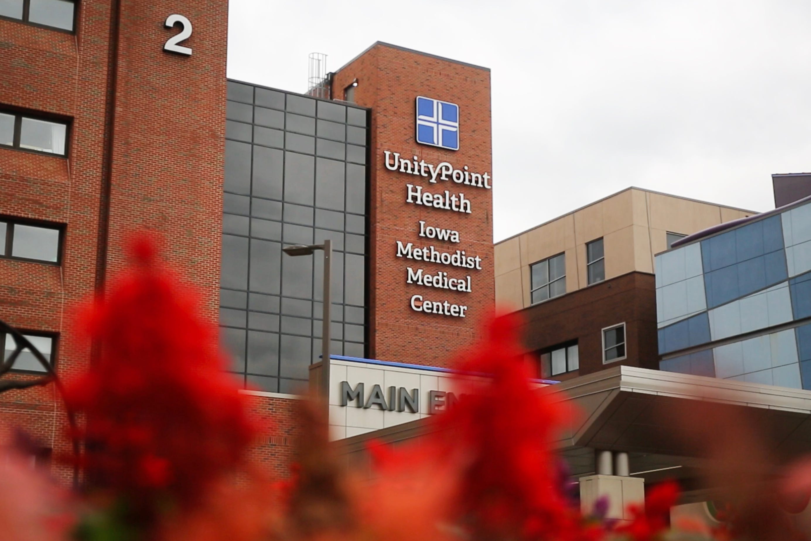 Des Moines' UnityPoint Health building is seen on June 28, 2019. Formed in 1993, the Iowa Health System started as a merger of the Iowa Methodist Medical Center and Iowa Lutheran Hospital.