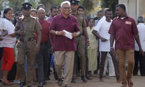 Sri Lanka’s former defence minister, Gotabaya Rajapaksa, is a candidate for president.