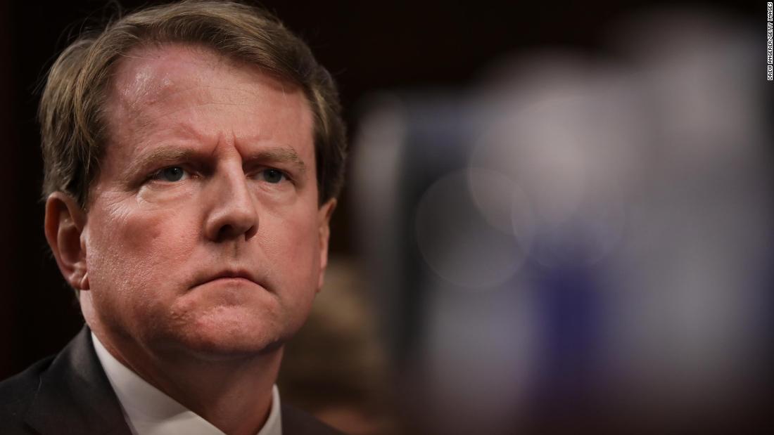Federal judge says former White House counsel Don McGahn must speak to House