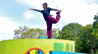 File image of breakdancer Johanna Rodrigues in Bangalore.