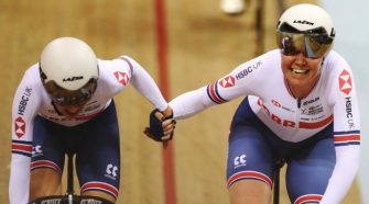 Track World Cup: Katie Archibald & Elinor Barker win silver in madison