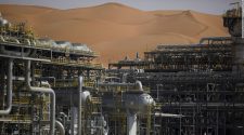 A general view of Saudi Aramco's Abqaiq oil processing plant on September 20, 2019. - Saudi Arabia said on September 17 its oil output will return to normal by the end of September, seeking to soothe rattled energy markets after attacks on two instillations that slashed its production by half. The strikes on Abqaiq - the world's largest oil processing facility - and the Khurais oil field in eastern Saudi Arabia roiled energy markets and revived fears of a conflict in the tinderbox Gulf region. (Photo by Fayez Nureldine / AFP)        (Photo credit should read FAYEZ NURELDINE/AFP via Getty Images)