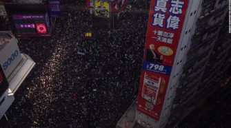 Hong Kong protests: Pro-democracy movement keeps up pressure with mass march