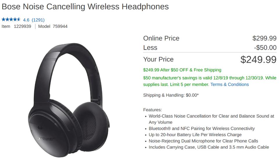 Bose Noise cancelling headphones, Bose Noise cancelling headphones sale, Bose Noise cancelling headphones deal, 