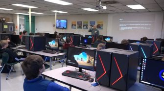 Grafton High School students learn about a future in technology
