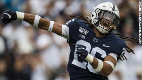 Penn State football player receives letter criticizing his dreadlocks