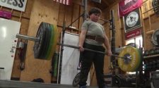 A 9-year-old Louisiana boy is breaking powerlifting records