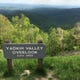 The Thunder Hill Overlook property is highly visible from the Blue Ridge Parkway between mileposts 290 and 291. It was recently purchased by the Conservation Trust for NC for permanent protection from development.