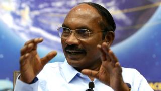 K Sivan, chairman of the Indian Space Research Organisation, speaks during a media event in Bangalore, 1 January 2020