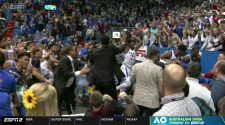 Kansas basketball fight: Massive brawl mars ending vs. Kansas State