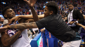 Kansas basketball fight vs. Kansas State: What to know, what happened in brawl between Jayhawks and Wildcats