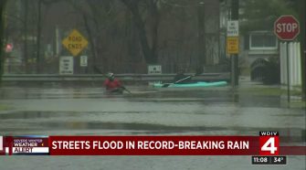 Metro Detroit streets flooding in record-breaking rain