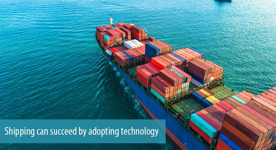 Shipping can succeed by adopting technology