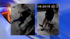 Virginia Beach Police searching for suspects using pick axe to break into businesses
