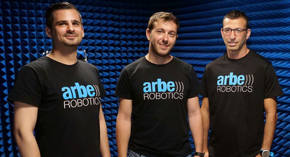 Arbe co-founders. Photo: Robotics Ltd