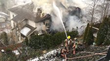 Chilliwack fire crews battle townhouse fire on Promontory – Chilliwack Progress