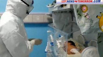 New born baby survives corona virus oubreak