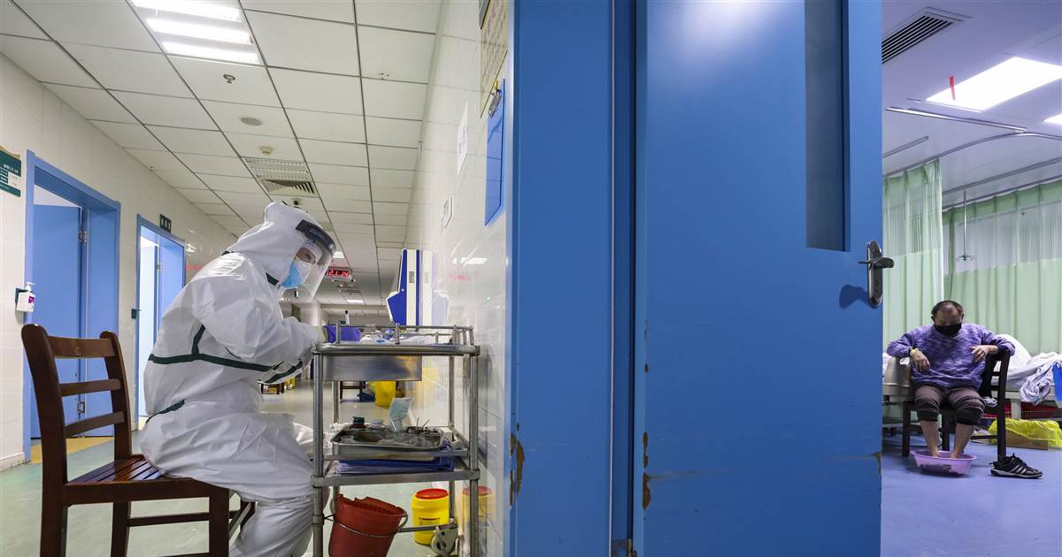 American with coronavirus died in Wuhan, China, embassy says