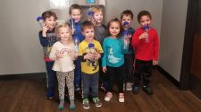 Crosslake Community School students participate in the ReThink Your Drink campaign, which encourages people to swap their sugar-sweetened beverages for water. Submitted photo