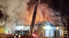 Downtown Hot Springs block on fire, at least 2 businesses destroyed